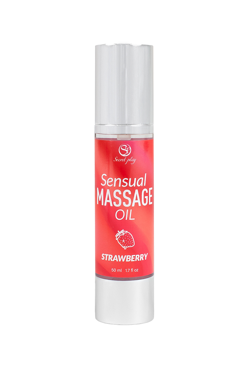 Huile de massage Fraise - Secret Play