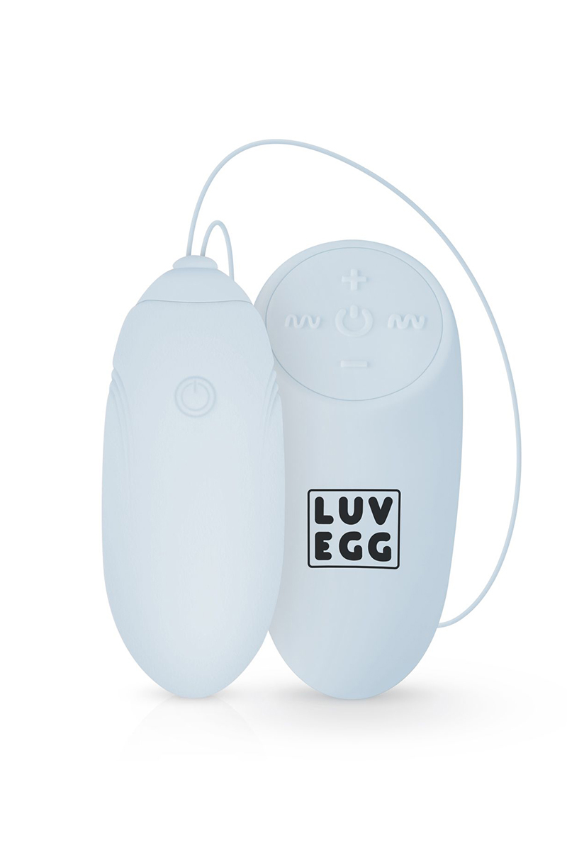 Oeuf vibrant télécommandé bleu - LUV EGG