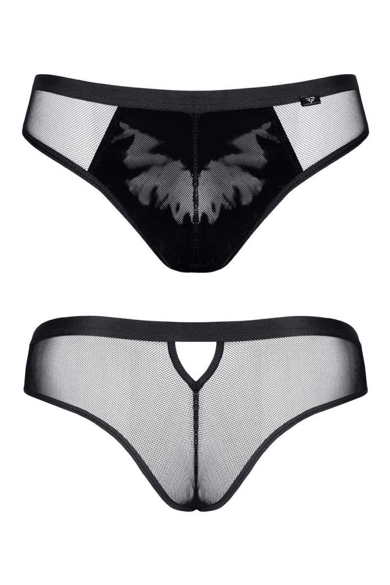 Slip type brésilien noir - Regnes – Image 2