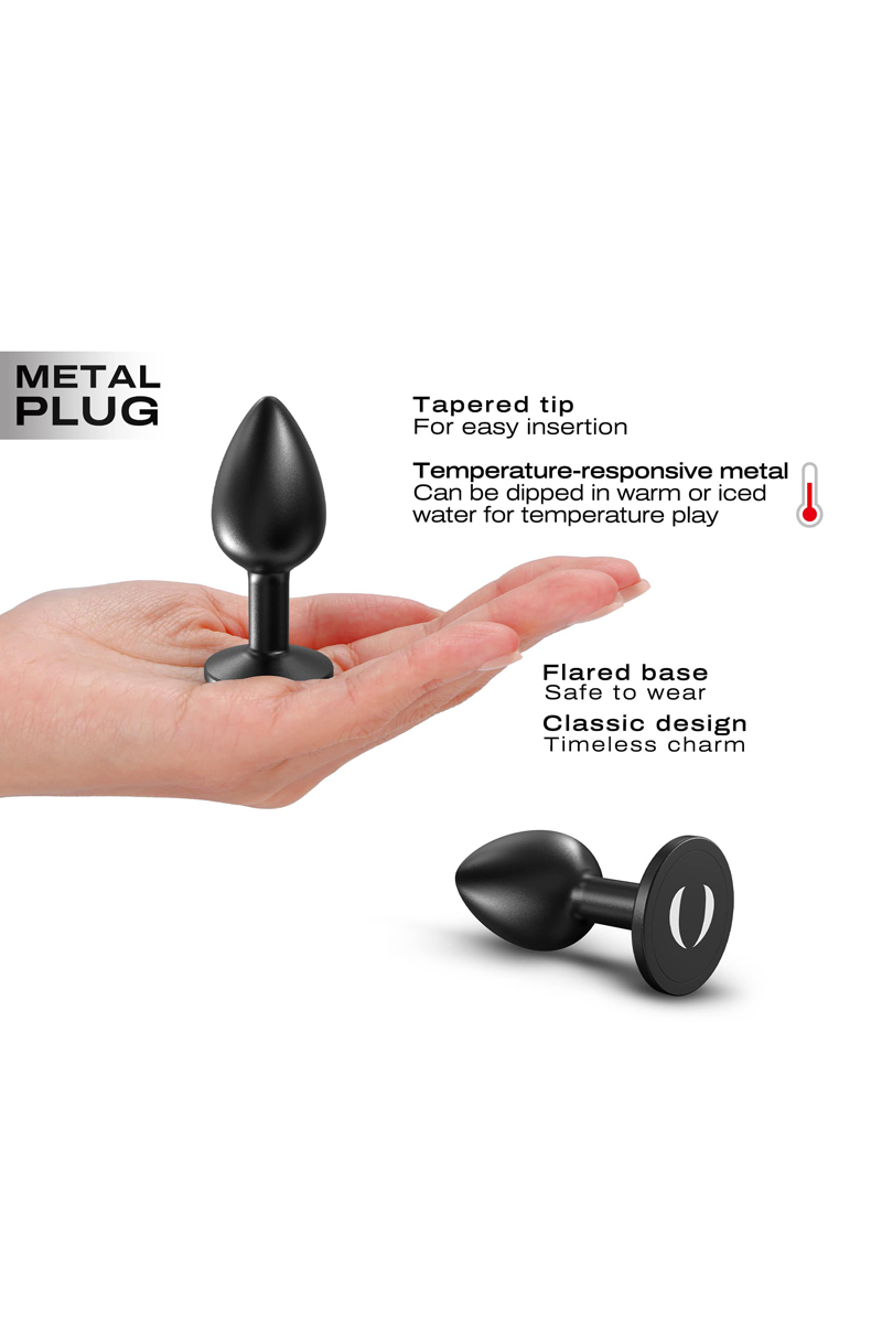 Plug anal en métal Onix Plug S - Dorcel – Image 2