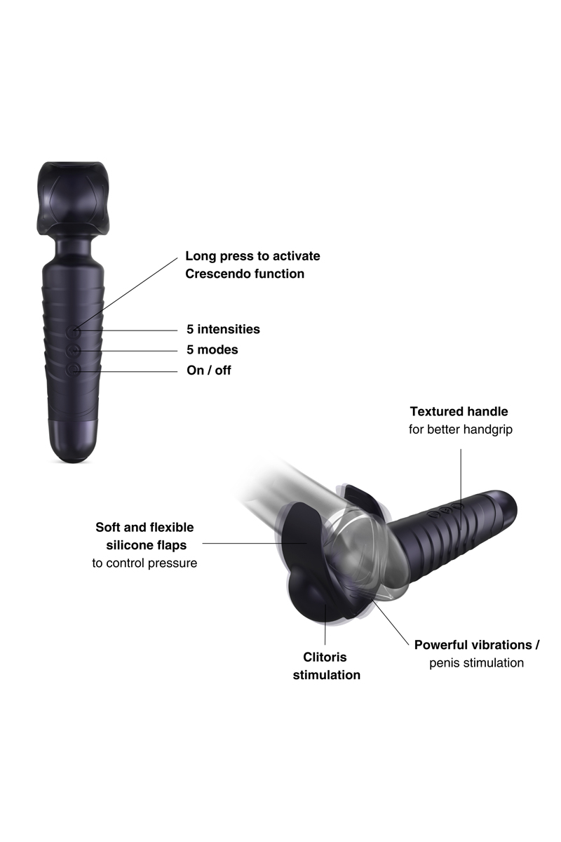 Masturbateur Man Wand Evo Black Plum - Man Wan – Image 2