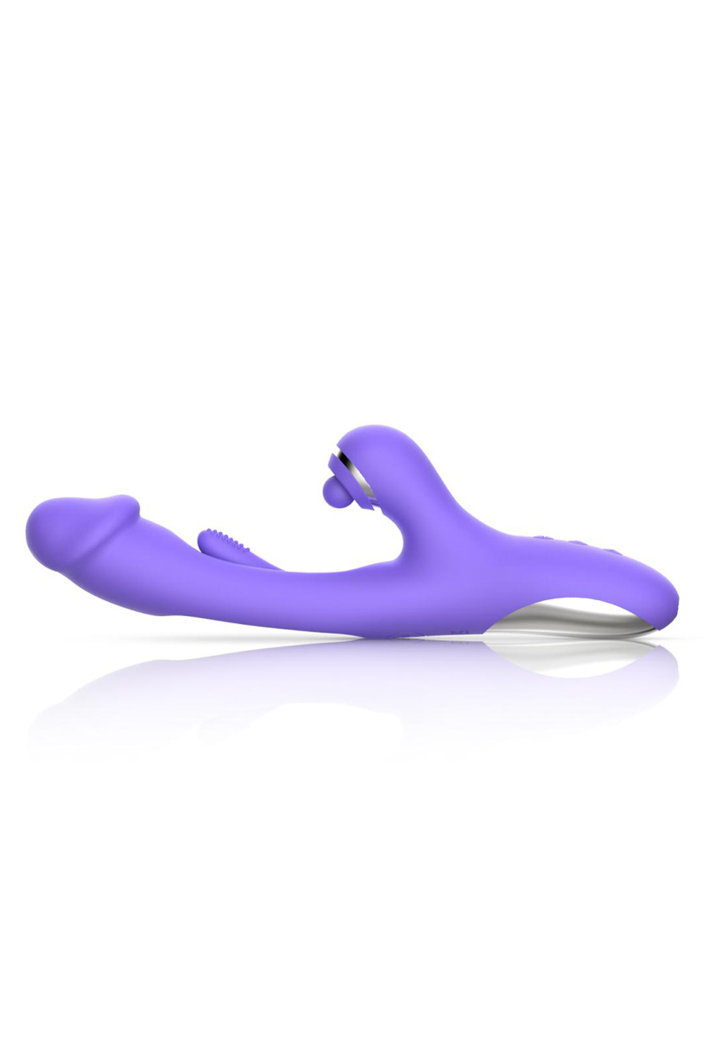 Vibro Rabbit avec Stimulateur de Point G Tess - Good Vibes Only – Image 2