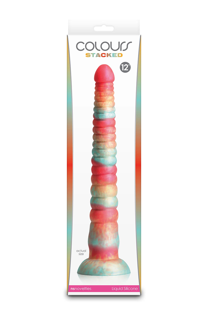 Gode Red Stacked 30,6 x 4,5 cm - NS Novelties – Image 2
