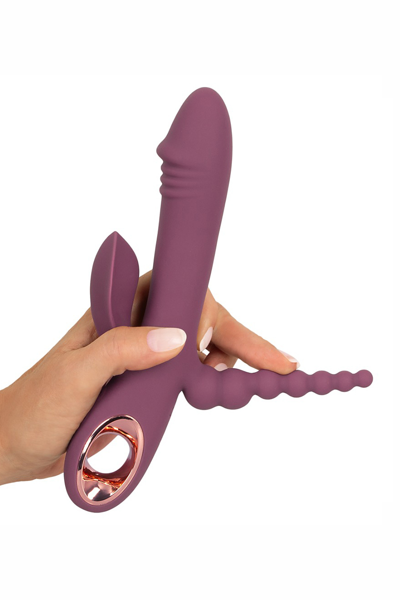 Vibro slim triple plum - You2toys – Image 2