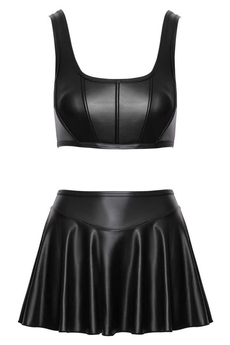 Ensemble Top bustier court et mini-jupe - Cottelli PARTY – Image 2