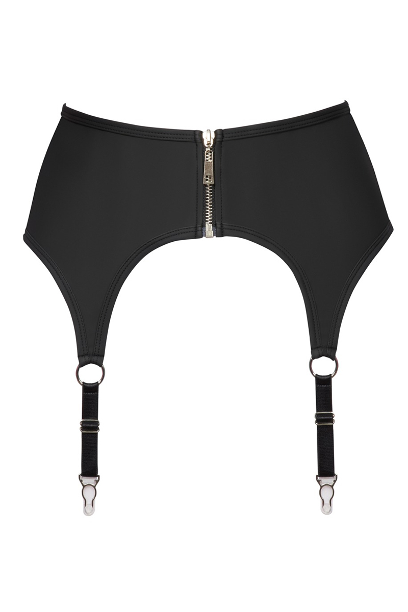 Porte-jarretelles noir mat - Cottelli LINGERIE – Image 2