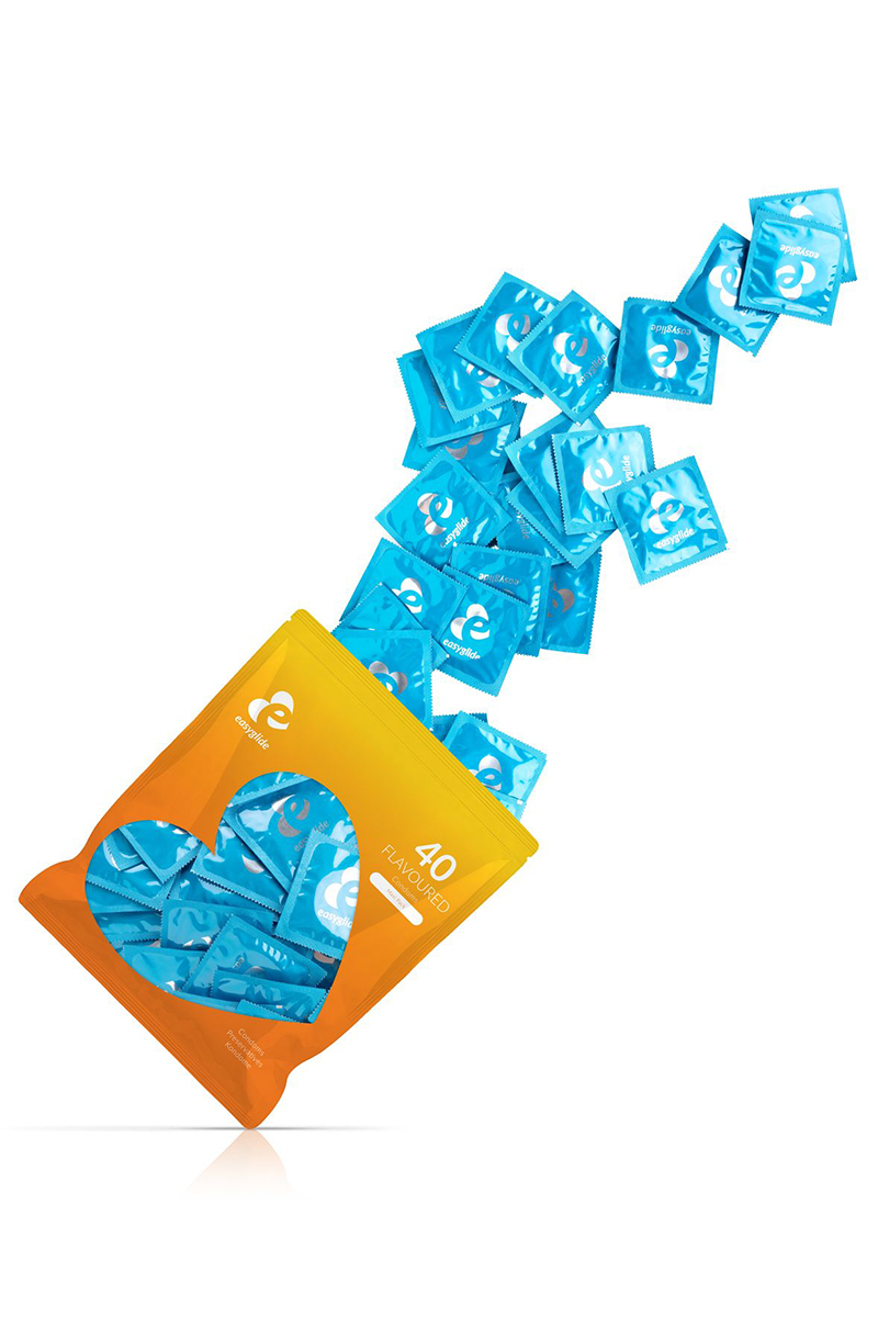 40 préservatifs parfumés - EasyGlide – Image 2