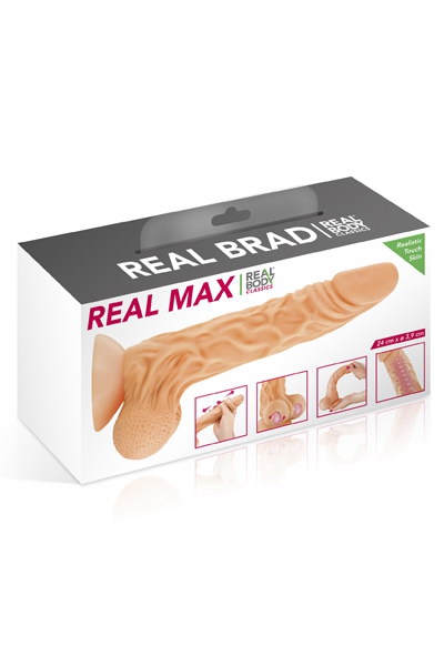 Gode ultra-réaliste 24 cm - Real max – Image 2