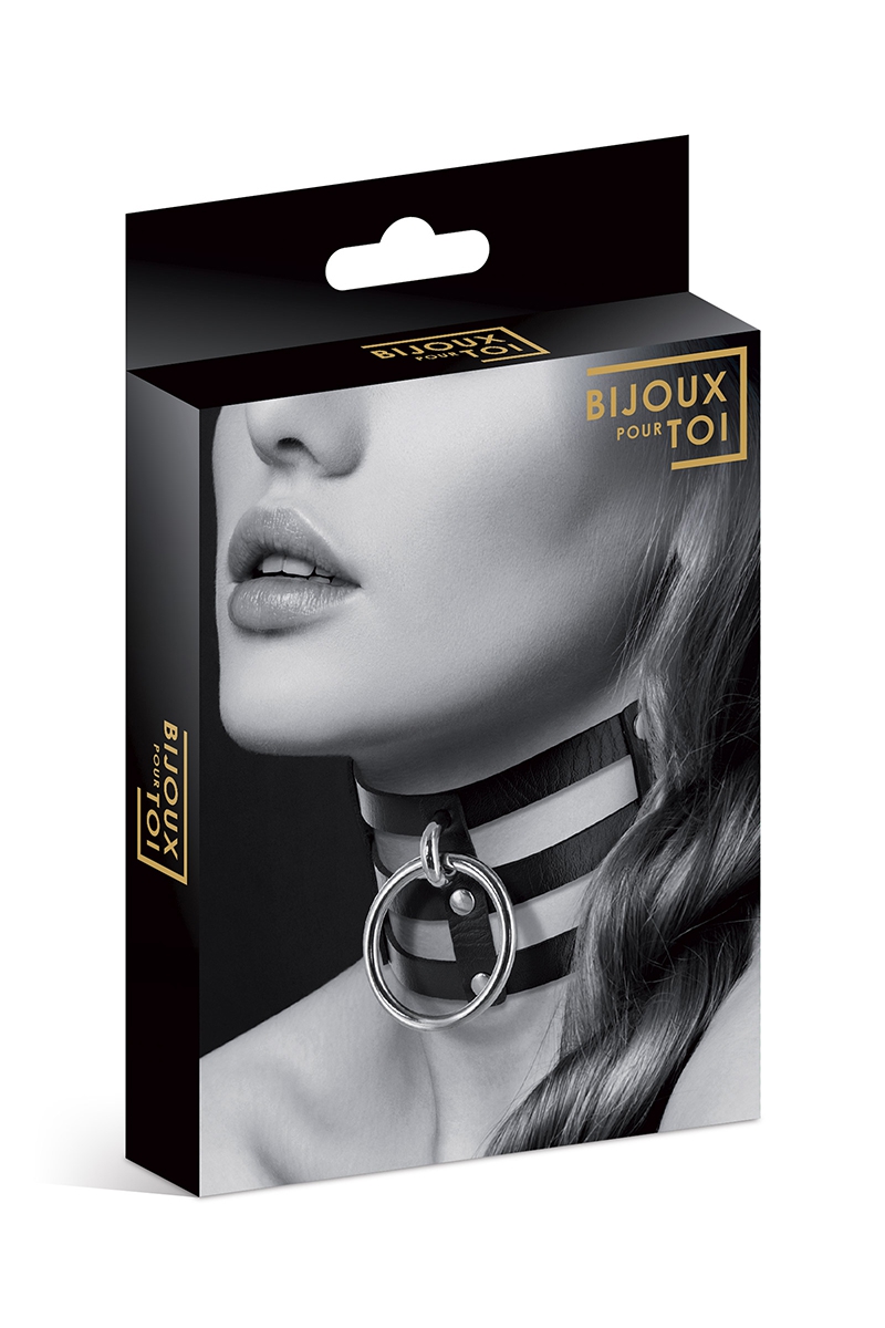 Collier Fetish large avec anneau - Bijoux pour Toi – Image 2