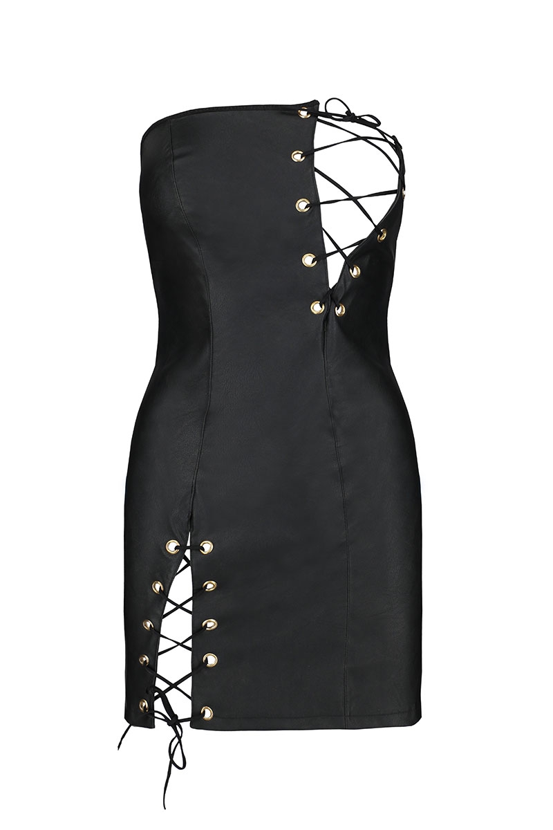 Robe faux cuir amazone Céline - Passion – Image 2