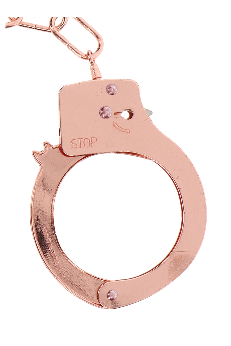 Menottes métal rose gold - Toy Joy – Image 2