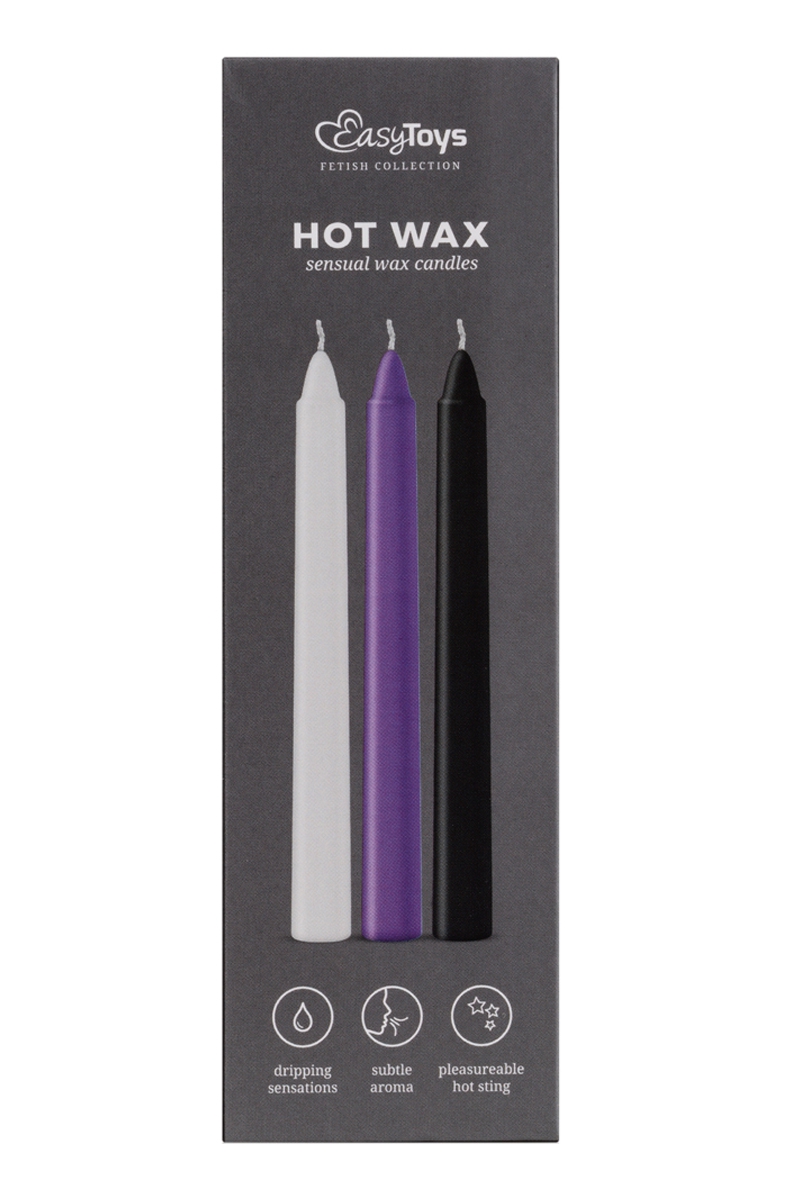 3 Bougies sensuelles Easytoys Fetish Collection – Image 2