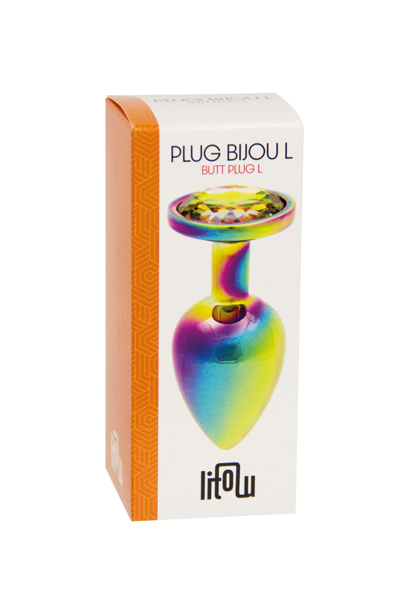 Plug bijou arc-en-ciel L - Litolu – Image 2