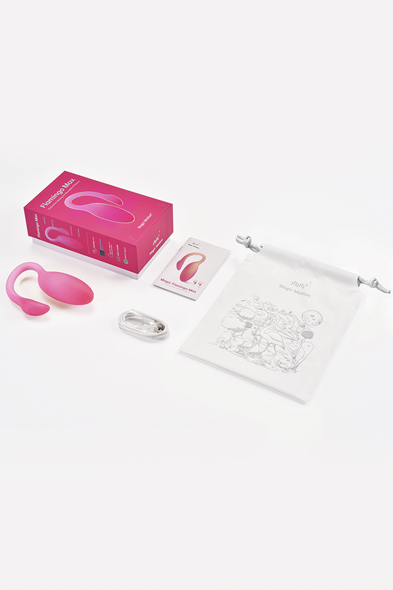 Stimulateur connecté Flamingo Max rose - Magic Motion – Image 3