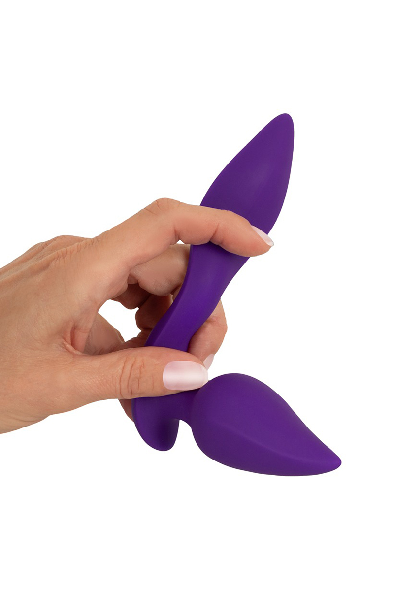 Plug et stimulateur externe vibrant 2 en 1 - Sweet Smile – Image 3