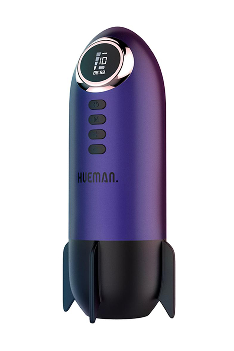 Masturbateur à aspiration et vibrations Rocket - Hueman – Image 3