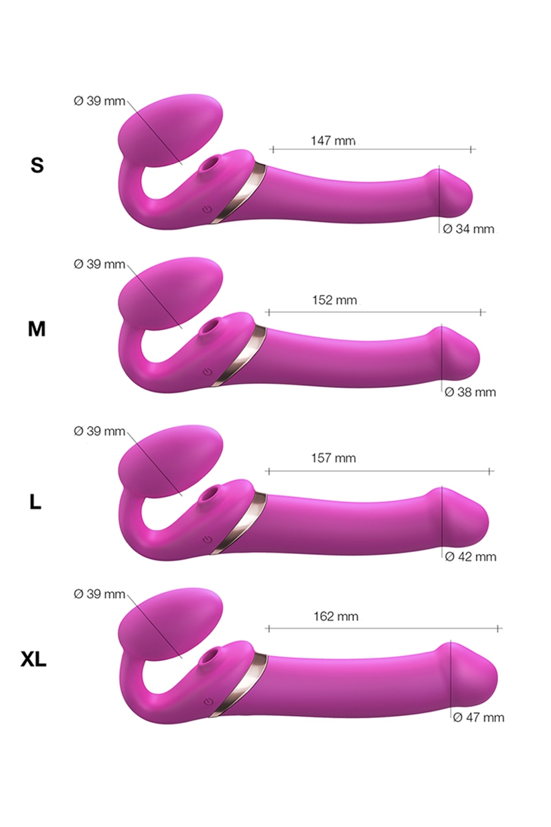 Strap-on-me Multi Orgasm Fuchsia L – Image 3