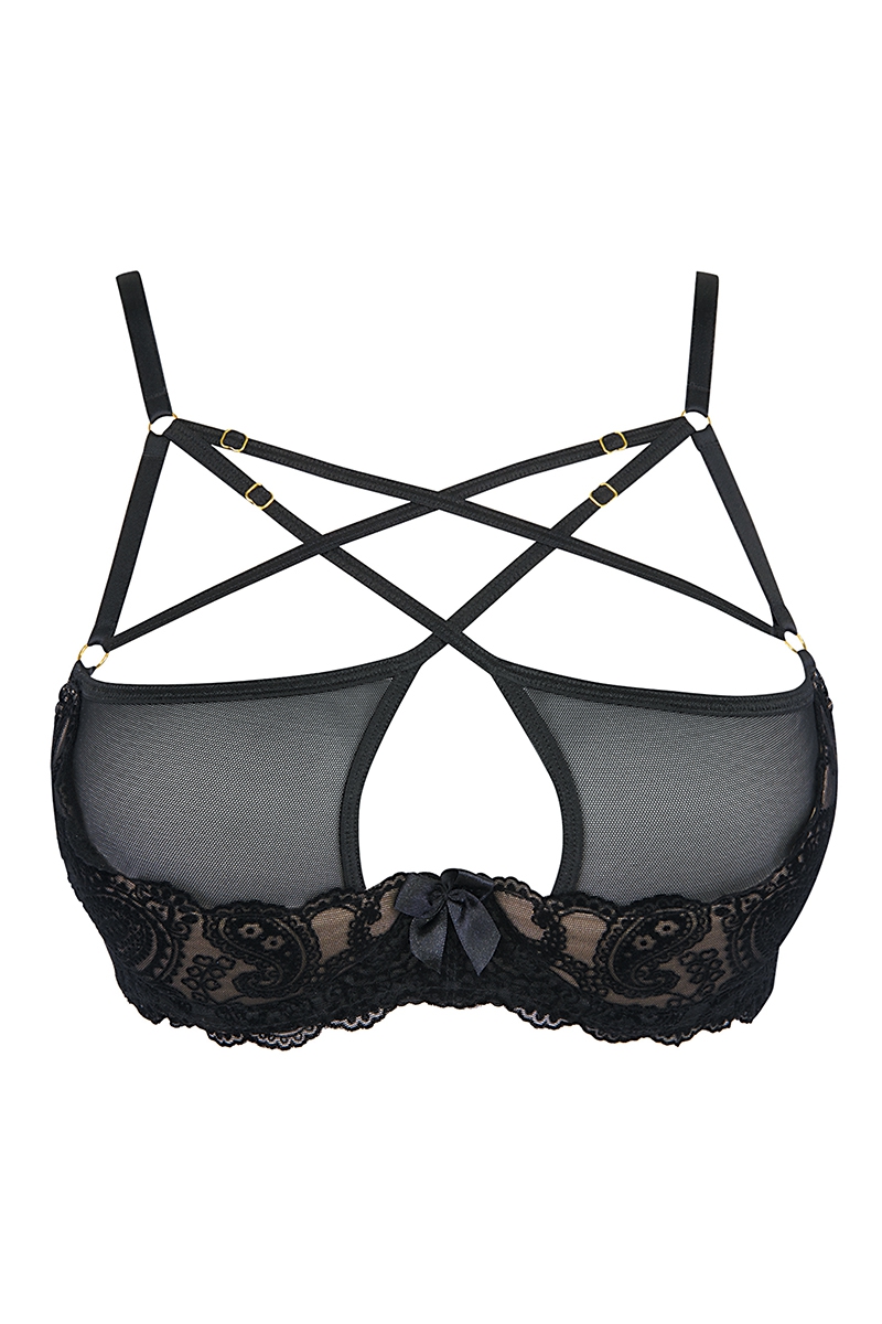 Soutien-gorge noir V-10051 - Axami – Image 3