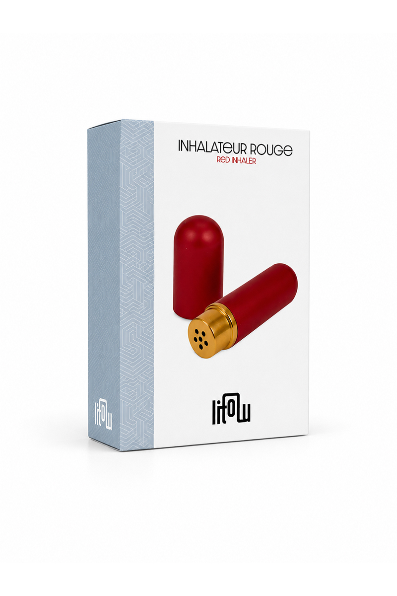 Inhalateur de poppers rouge - Litolu – Image 3