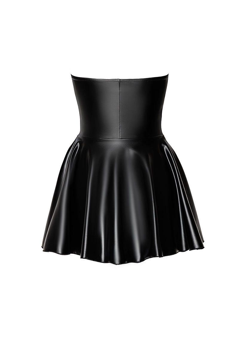 Mini robe bustier Dreamer F308 wetlook – Image 3