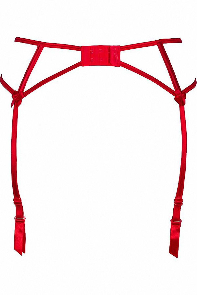 Porte-jarretelles rouge V-8862 - Axami – Image 3