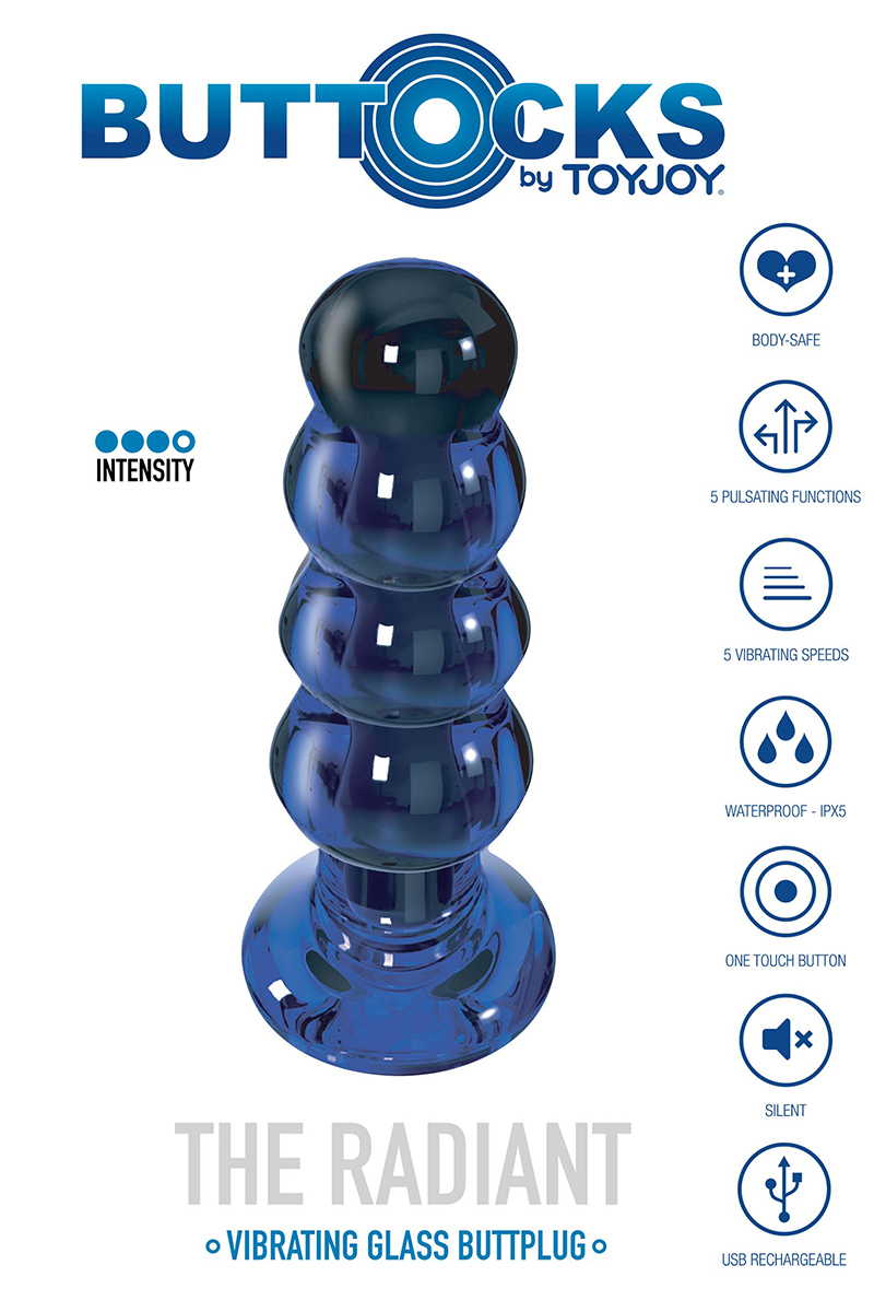 Plug vibrant en verre The Radiant – Image 3