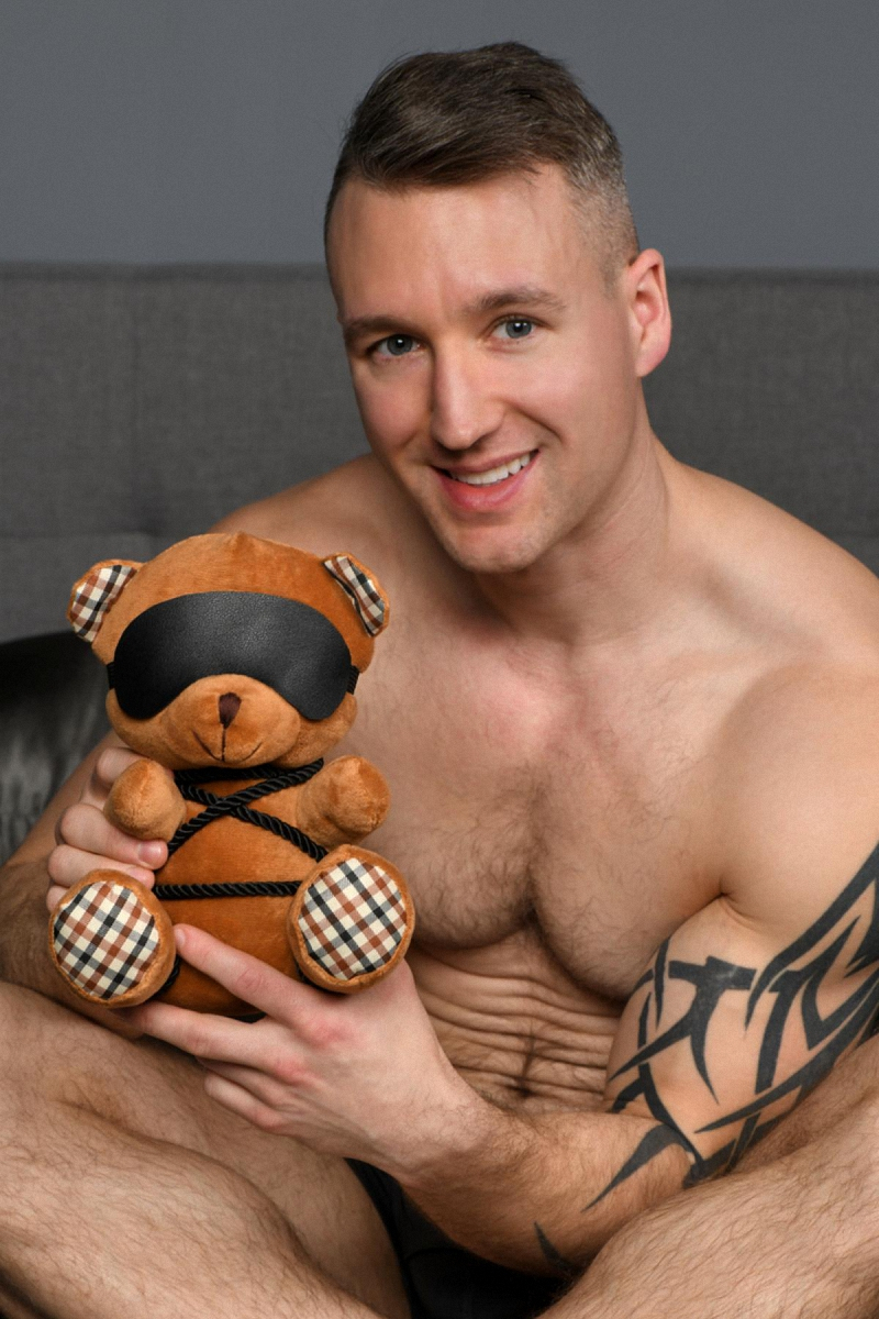 Ours en peluche en tenue Bondage – Image 3