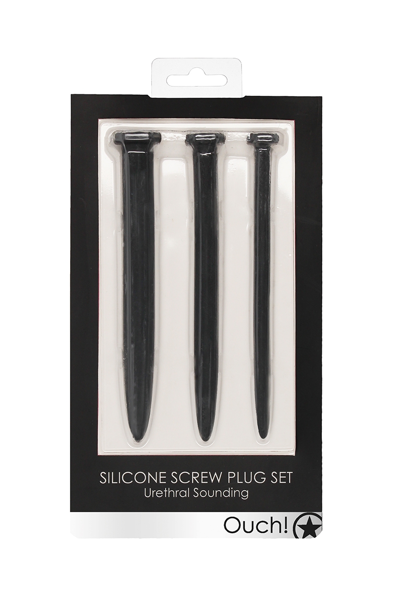 Set de 3 plugs urétraux Grands clous - Ouch! – Image 4