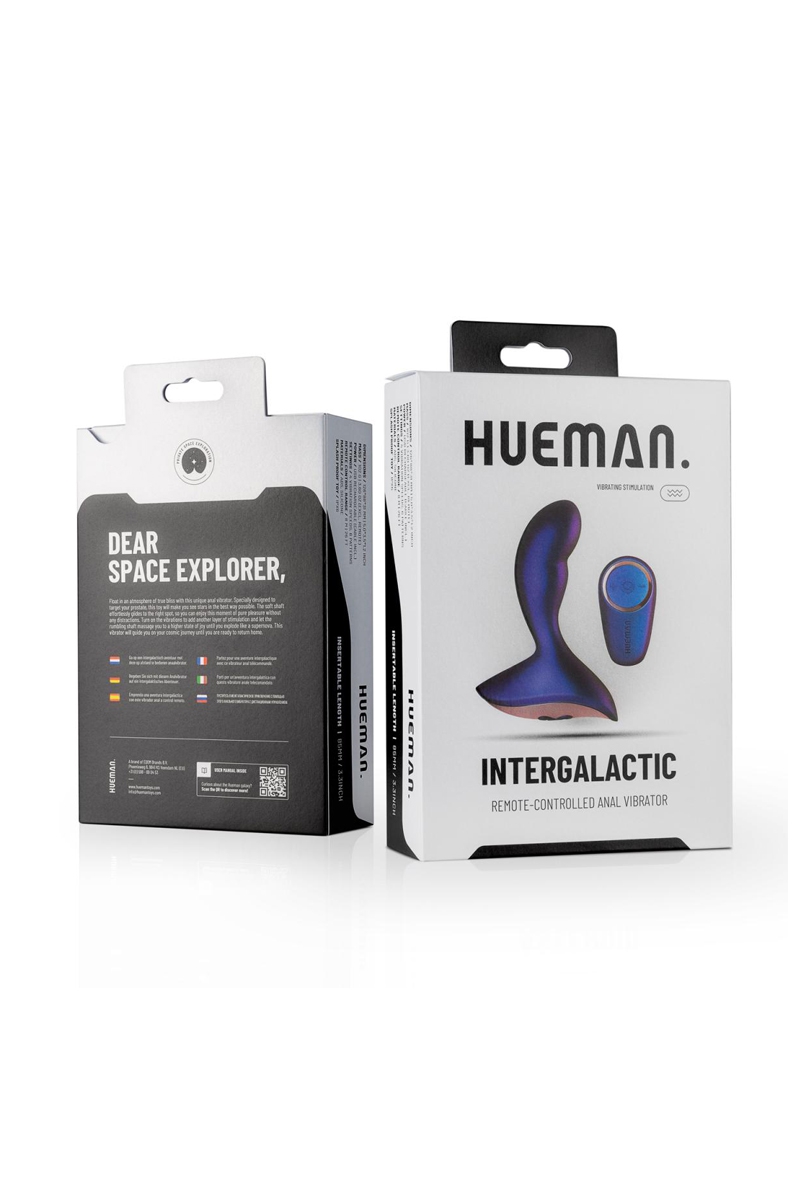 Plug vibrant télécommandé Intergalactic - Hueman – Image 4