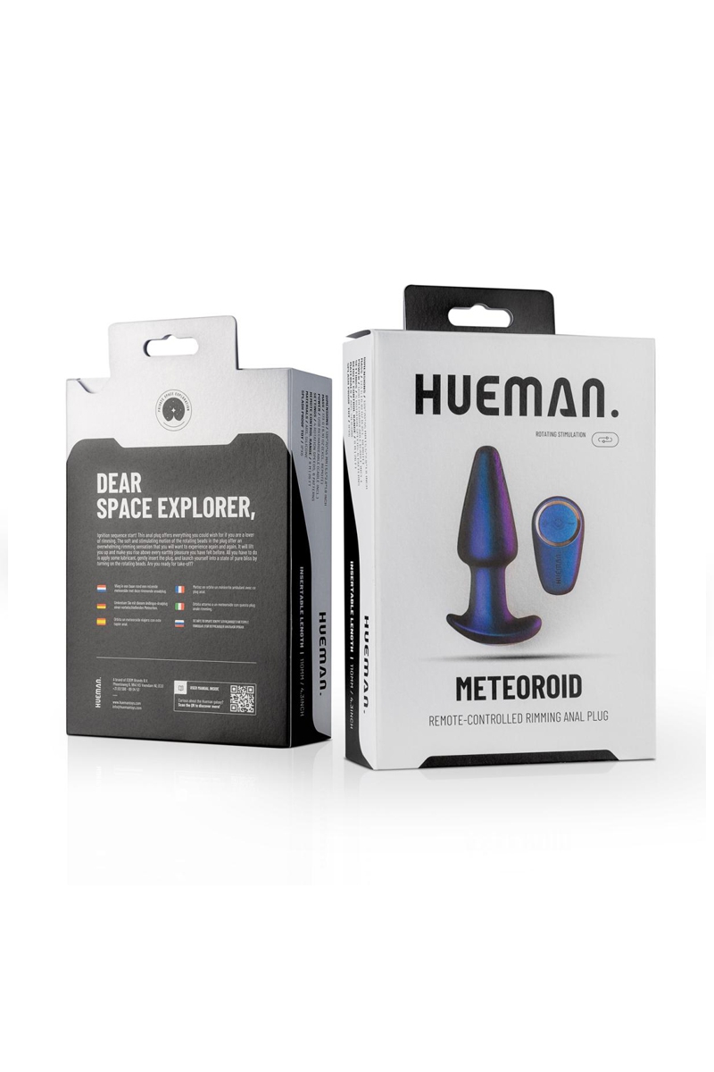 Plug anal rotatif télécommandé Meteoroid - Hueman – Image 4