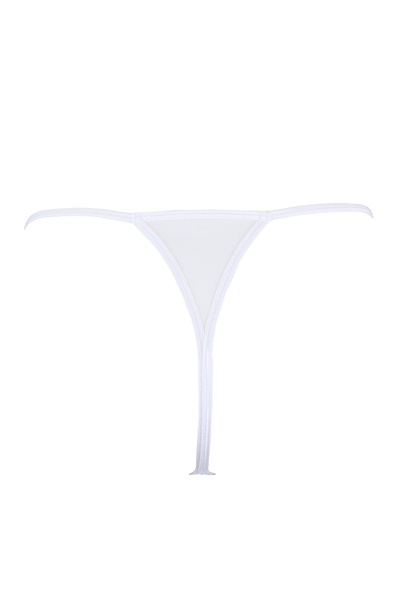String blanc à clous dorés V-9798 - Axami – Image 4