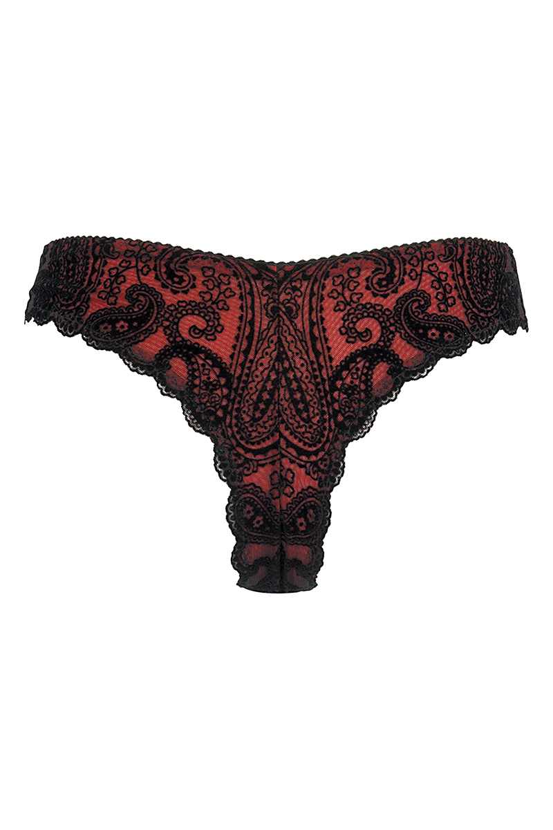 String rouge et noir V-10048 - Axami – Image 4