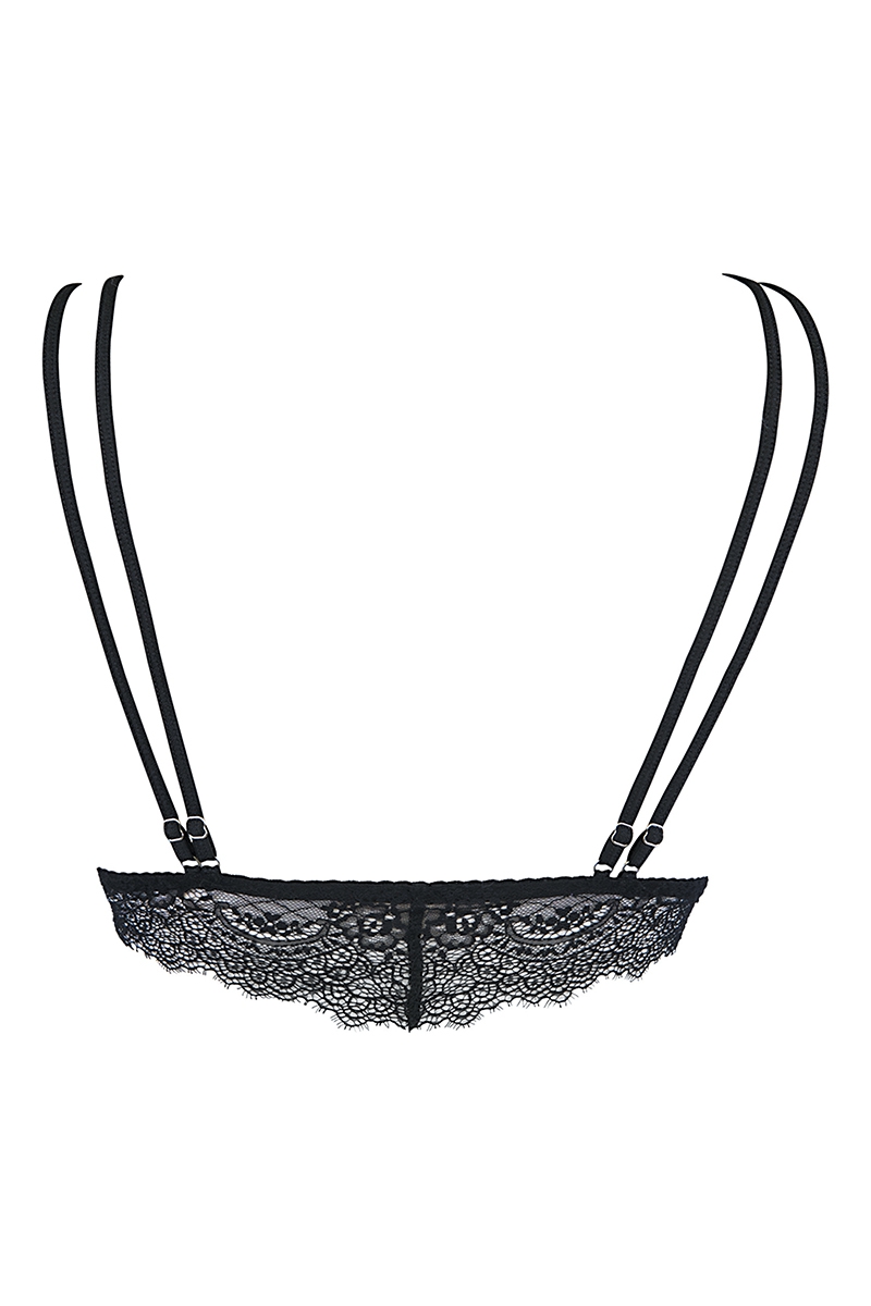 Soutien-gorge bralette noir V-10091 - Axami – Image 4