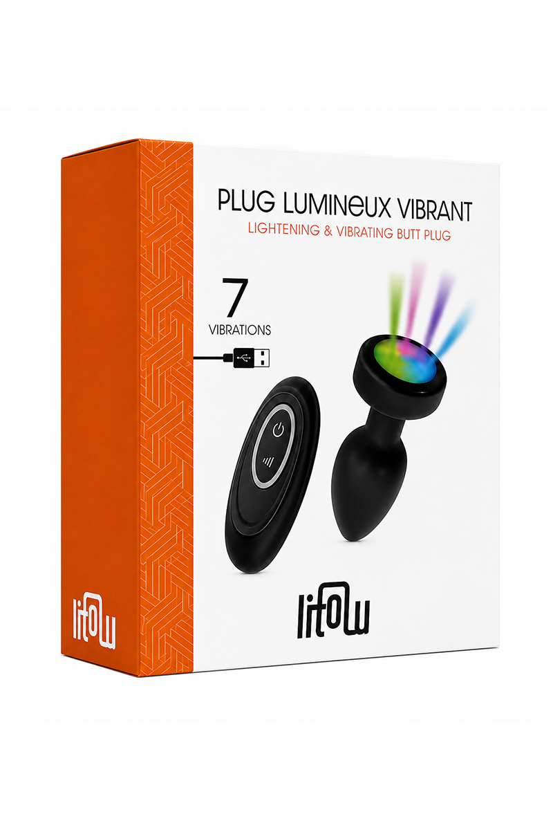 Plug anal lumineux télécommandé - Litolu – Image 4