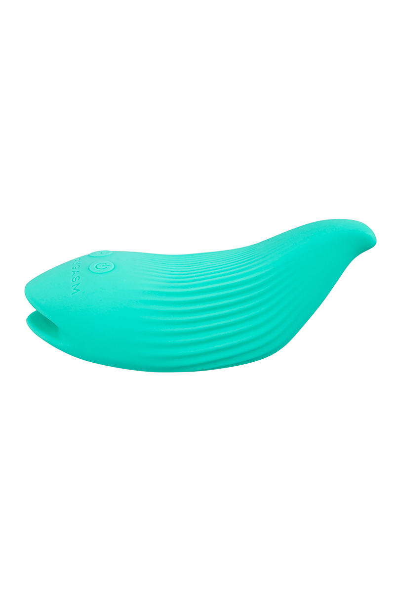 Mini vibro rechargeable DelightfulWave vert - FairyGasm – Image 4