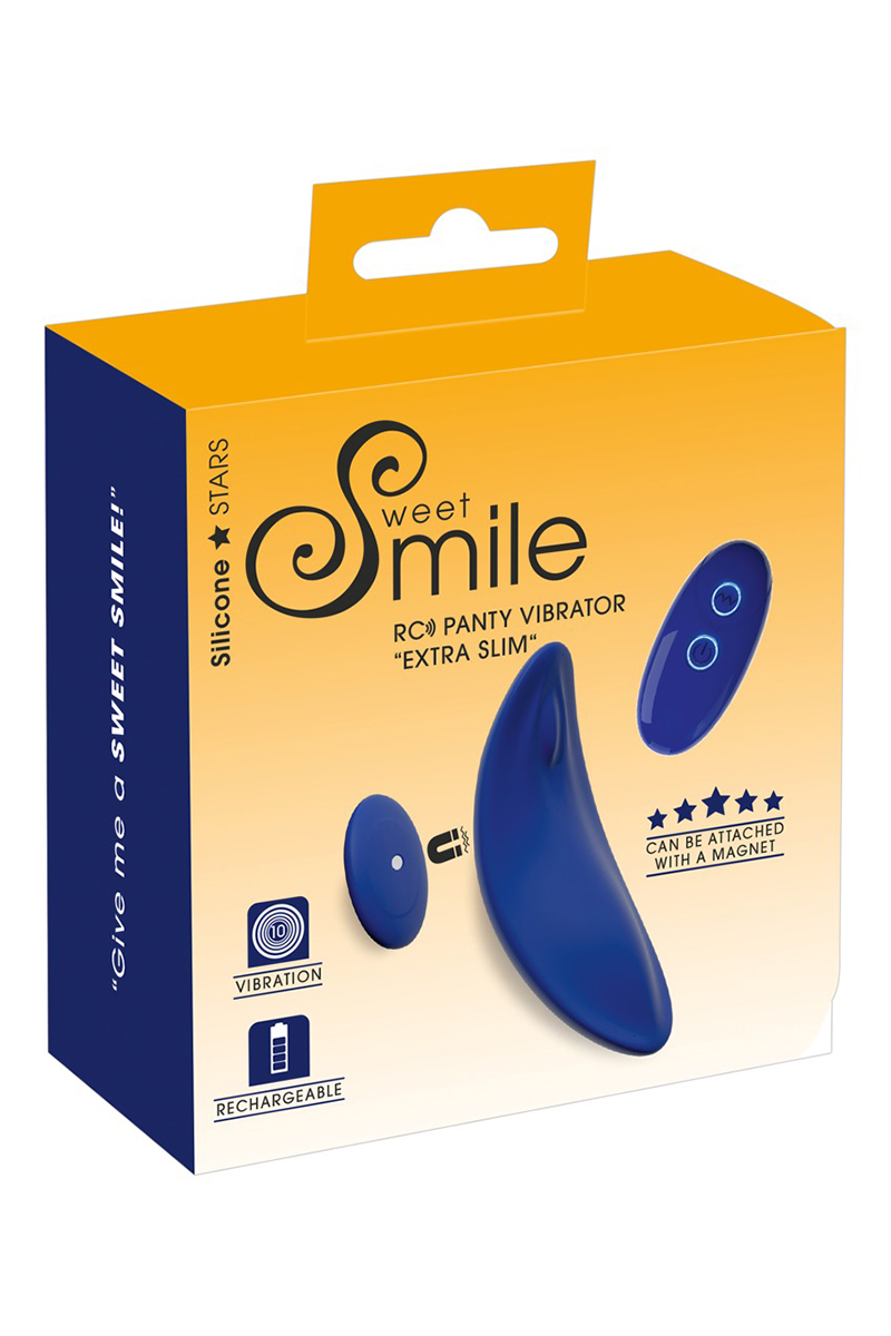 Culotte vibrante télécommandée ultra fine - Sweet Smile – Image 4