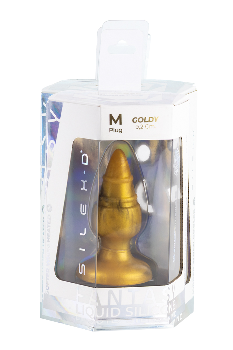 Plug anal Goldy M Fantasy Collection - SilexD – Image 4