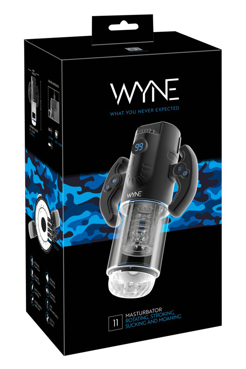 Masturbateur Premium 4 fonctions WYNE n°11 – Image 4