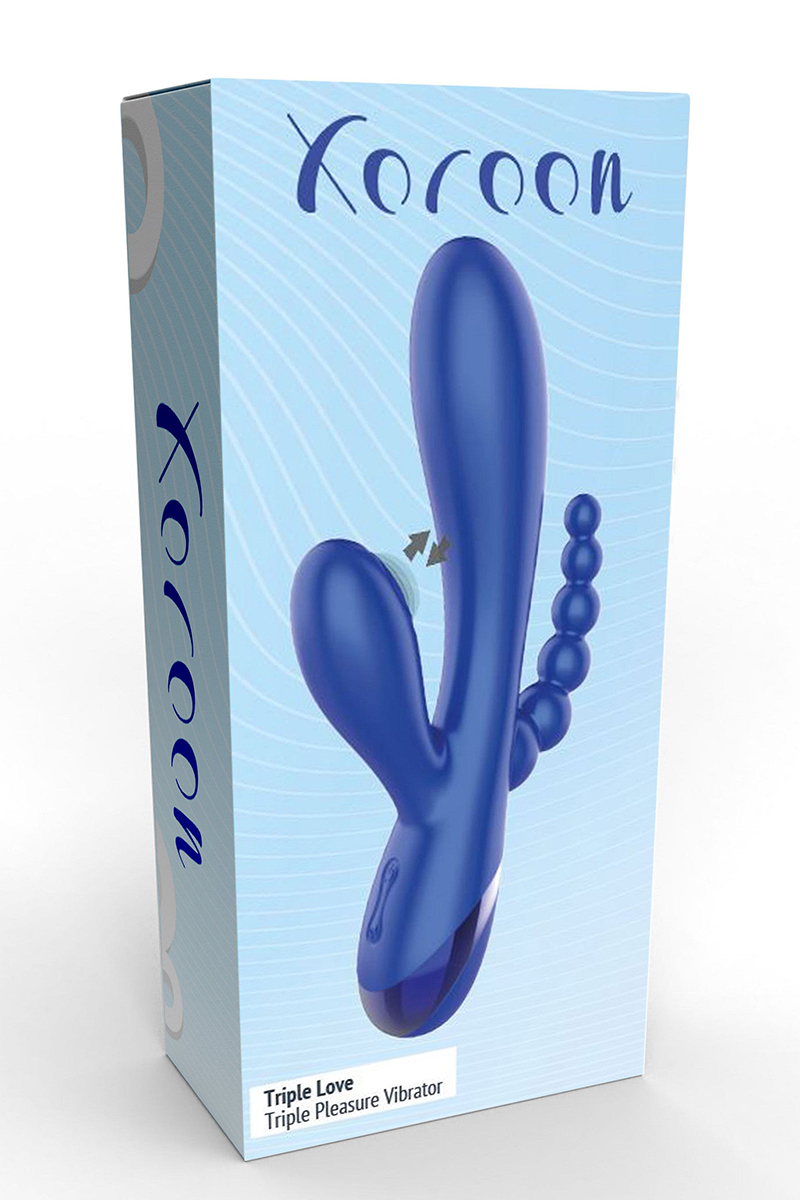 Vibro Multi-plaisirs Triple Love - Xocoon – Image 4