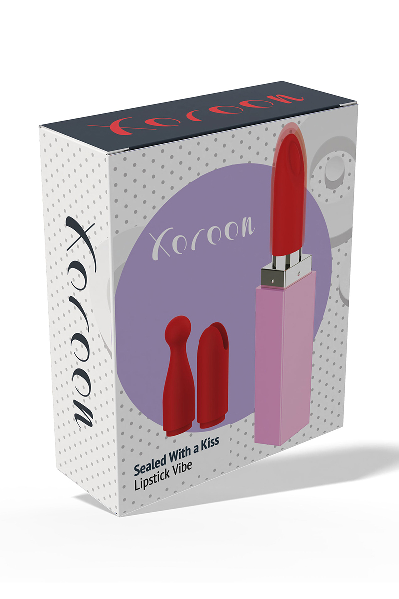 Mini vibro rouge à lèvres Sealed With A Kiss - Xocoon – Image 4