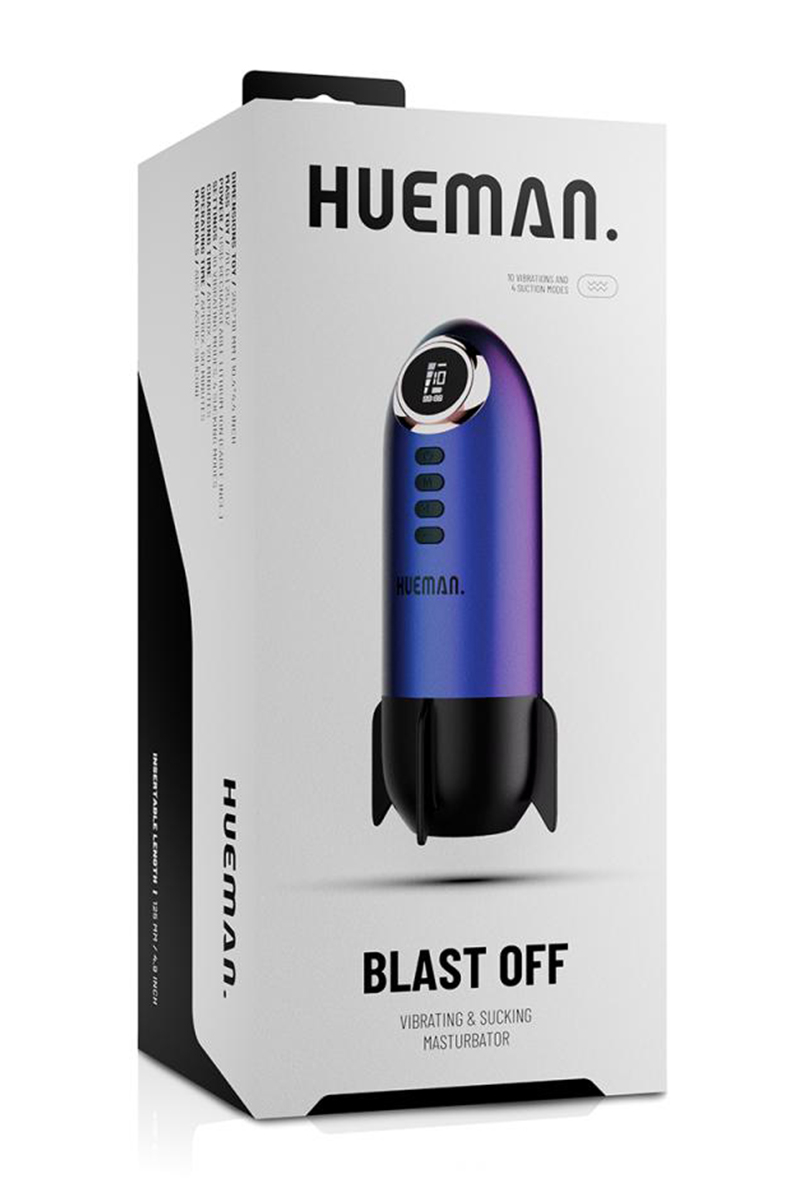 Masturbateur à aspiration et vibrations Rocket - Hueman – Image 4