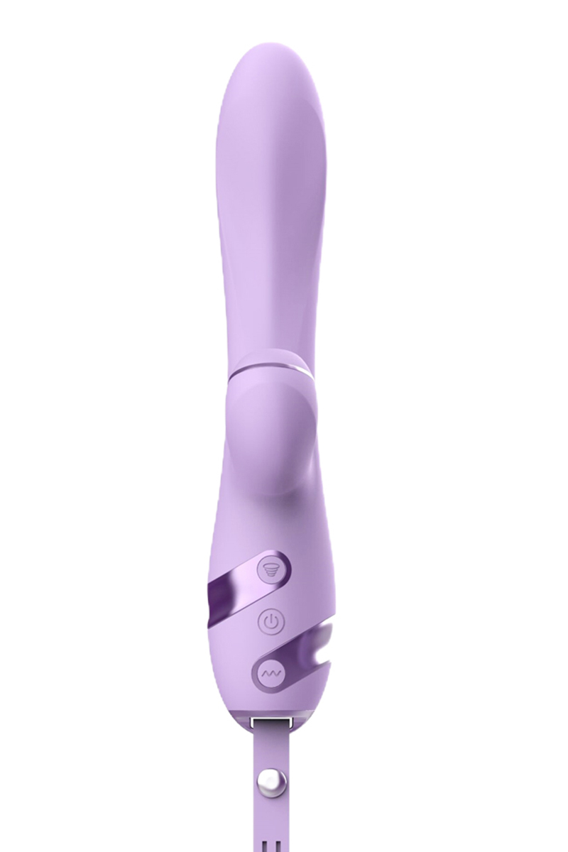 Vibro Rabbit 3 en 1 Purple Sucker - DIK – Image 4