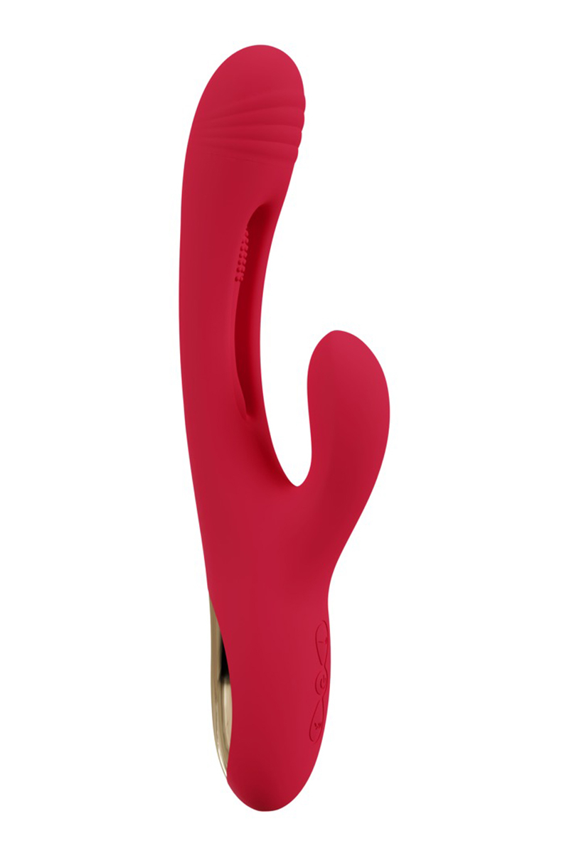 Vibro rabbit avec langue oscillante - Sweet Smile