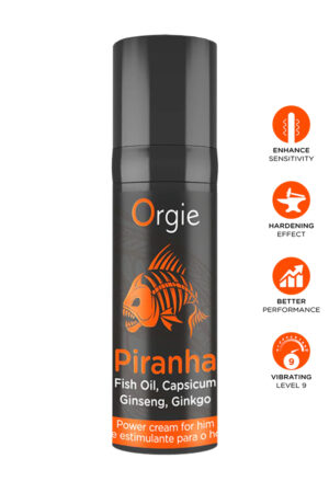 Crème stimulante Piranha Power Cream - Orgie