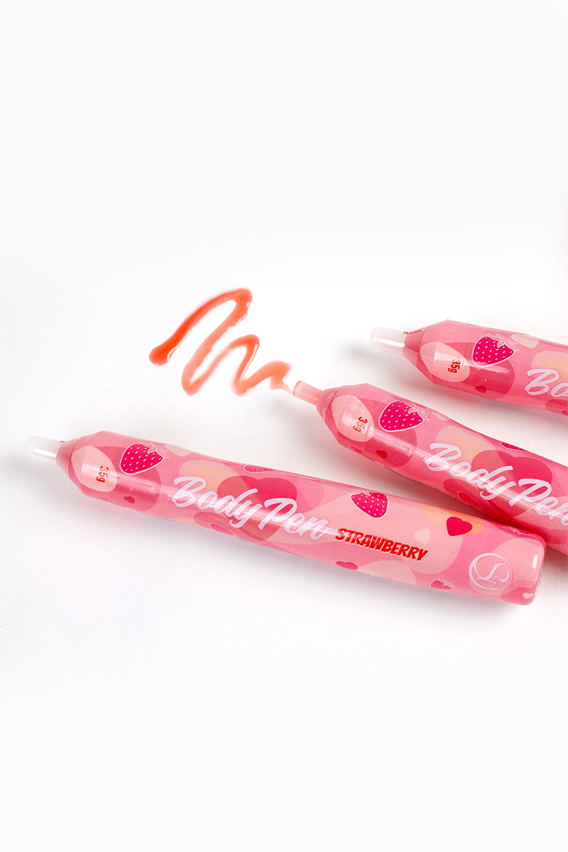 Stylo comestible Fraise – Image 2