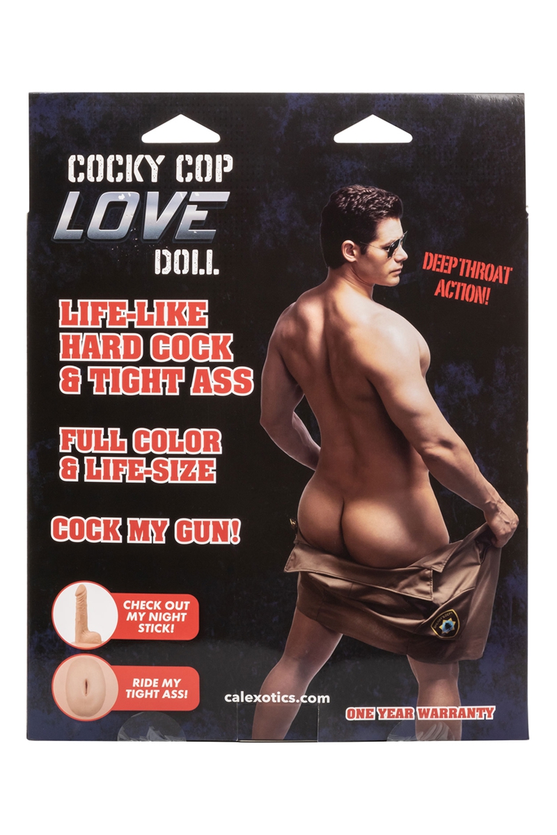 Poupée masculine Cocky Cop Love Doll – Image 2