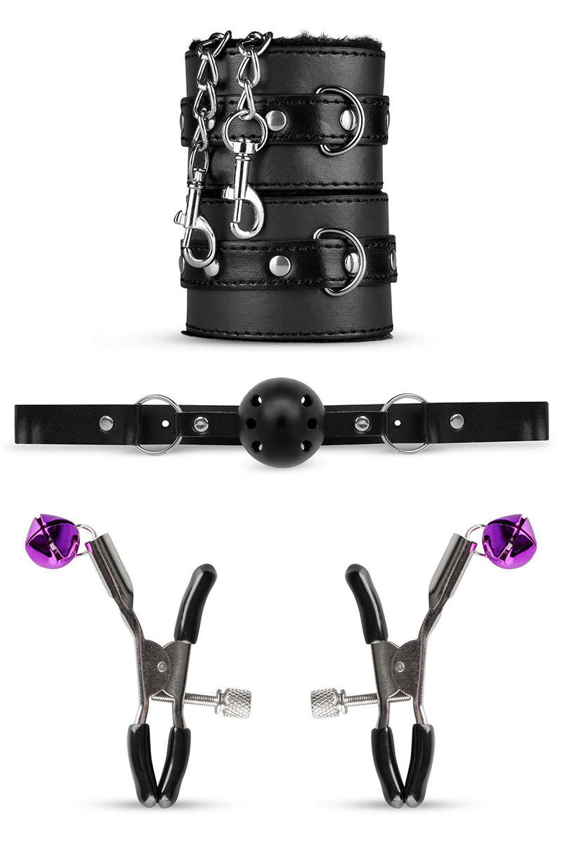 Coffret BDSM Black Fantasy 10 accessoires - Bedroom Fantasies – Image 2