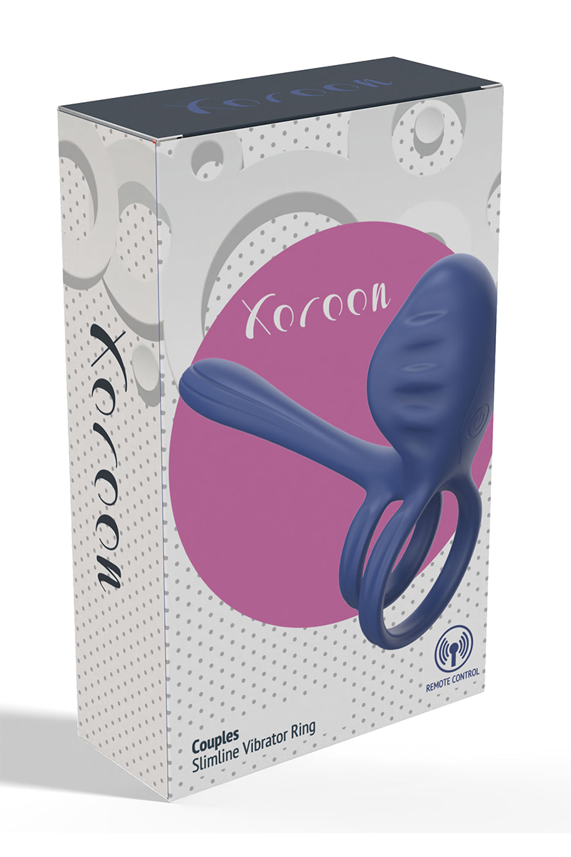 Anneau vibromasseur version slim pour couple - Xocoon – Image 4