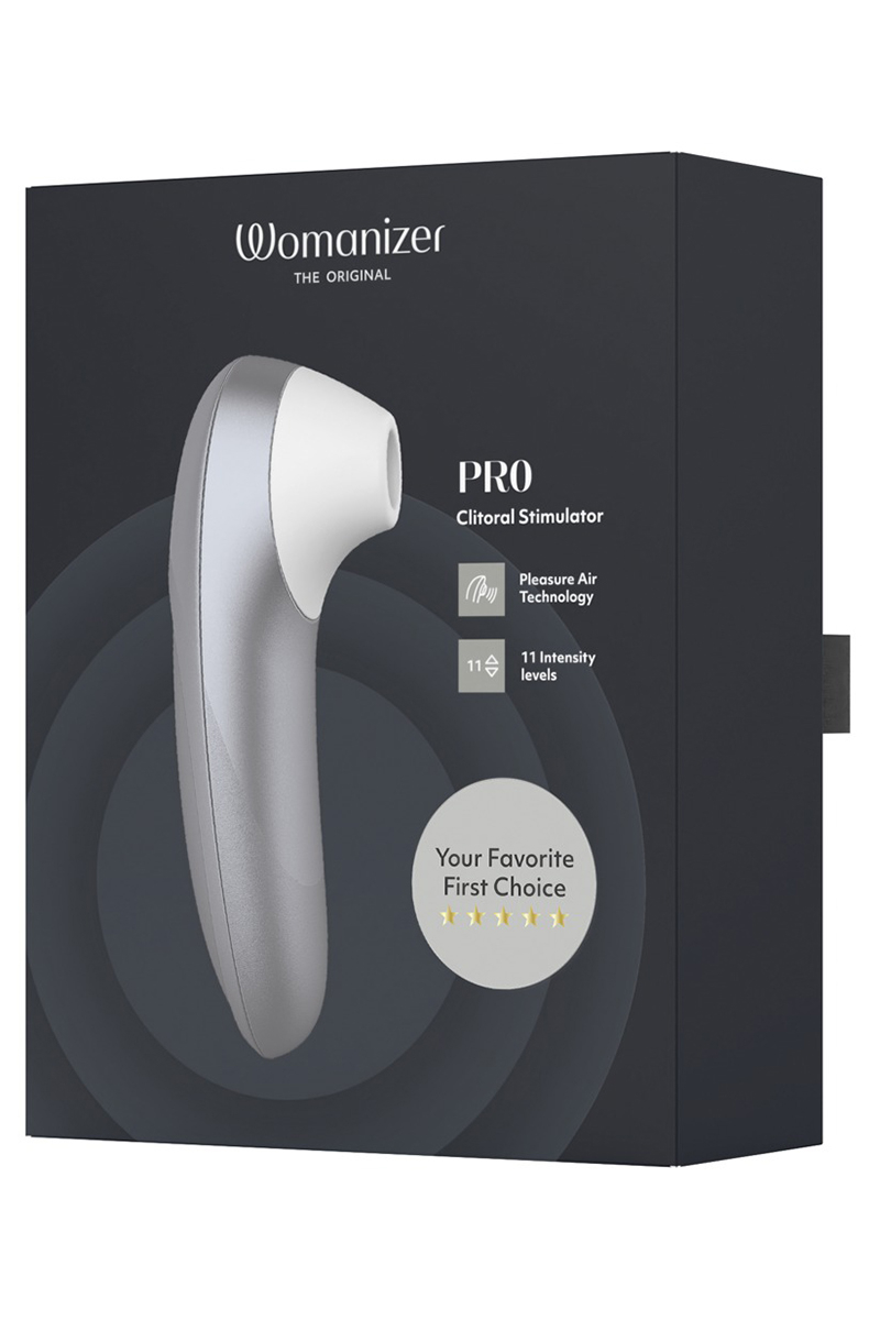 Stimulateur clitoridien Womanizer Pro argent – Image 4