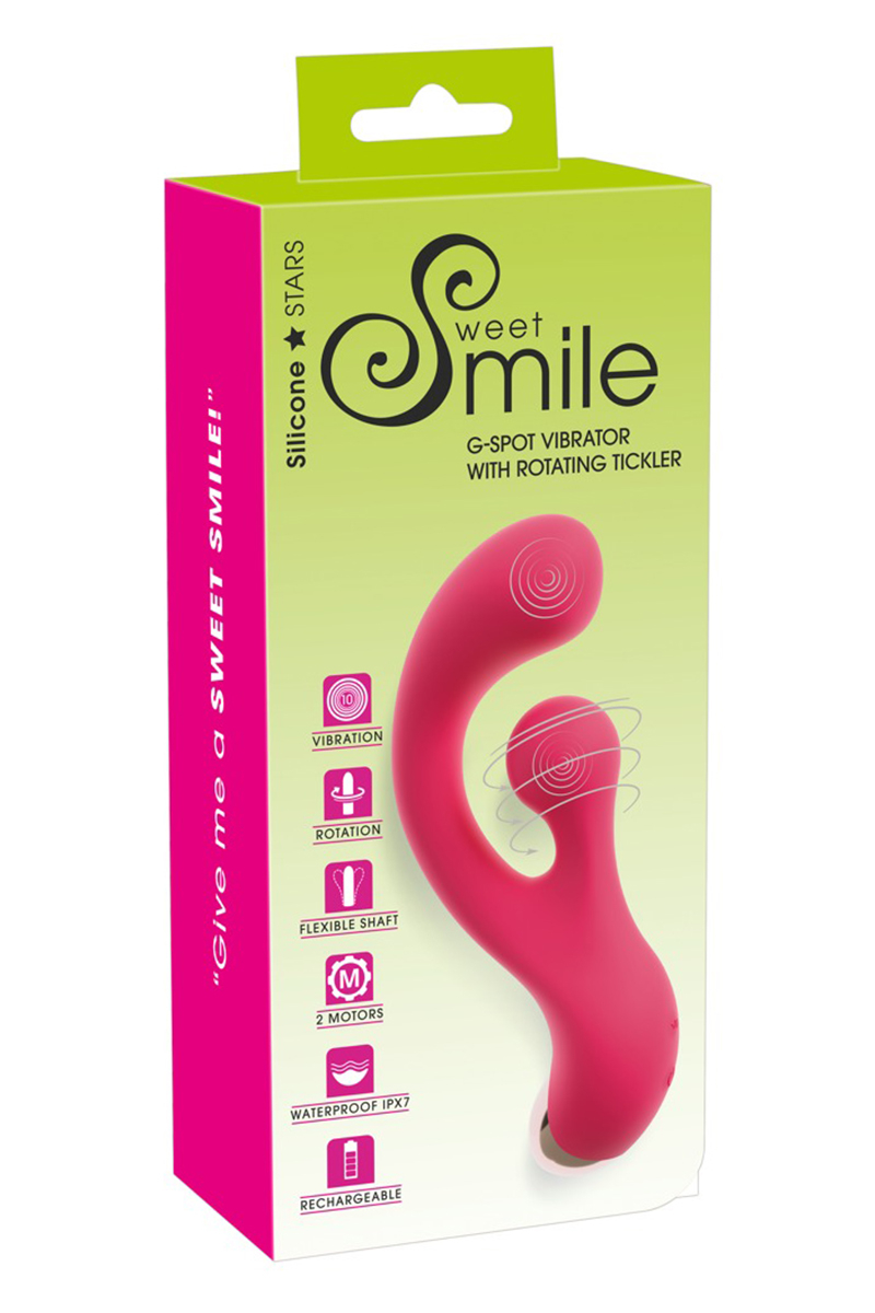 Vibro Rabbit Point G Rotatif - Sweet Smile – Image 4